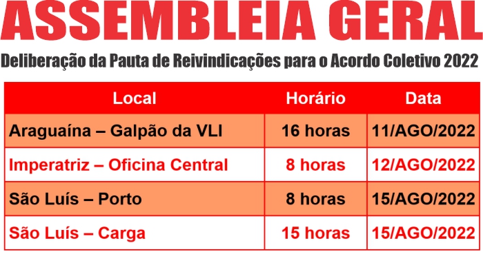 assembelia locais