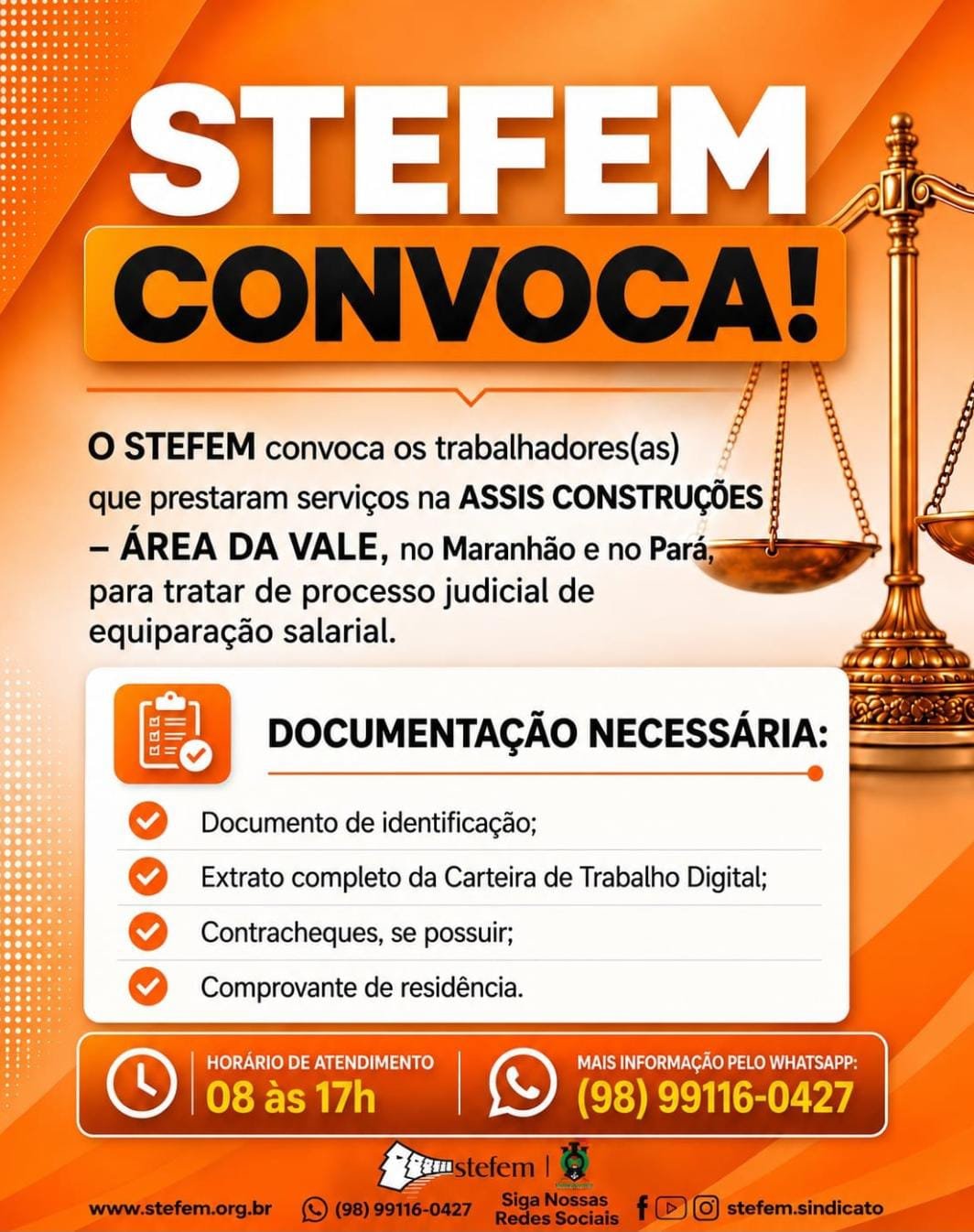 Comunicado STEFEM