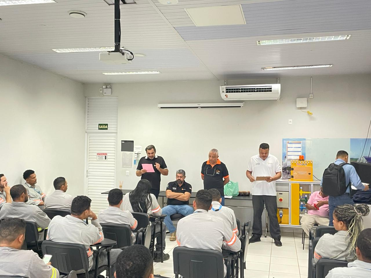 STEFEM realiza mais uma assembleia com trabalhadores da VLI em Porto Nacional/TO